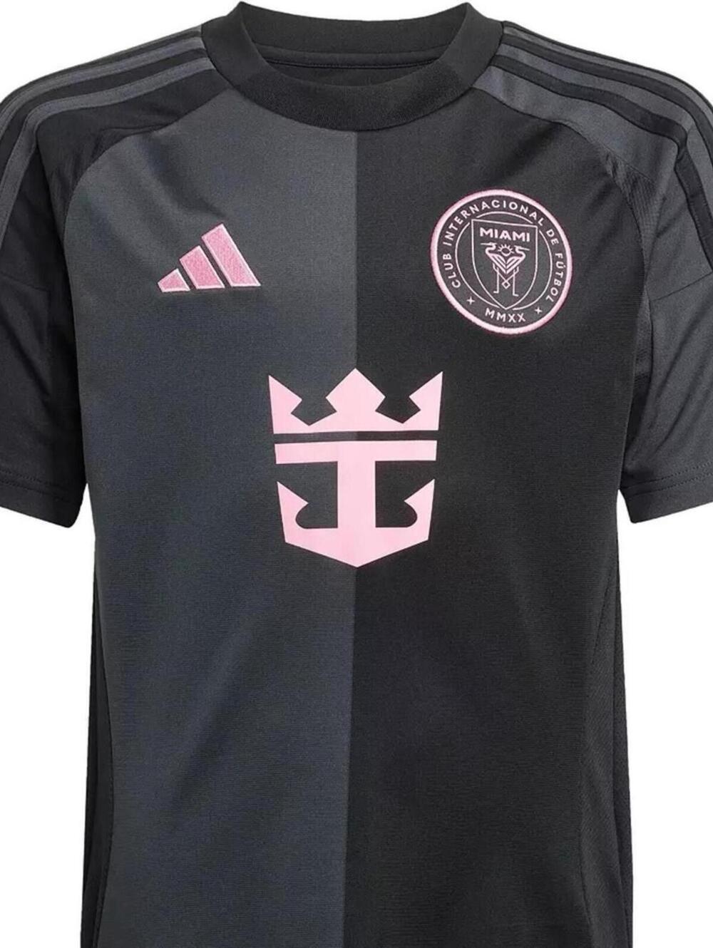 Inter Miami CF adidas Black Jersey "The Fortitude Kit" Youth S | NWT